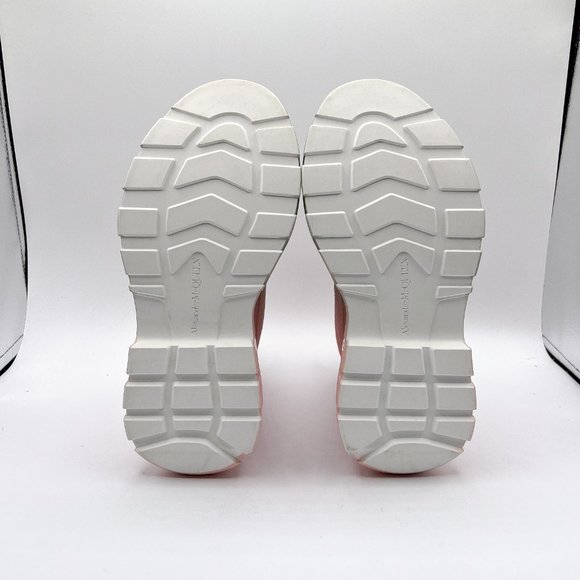 New Alexander McQueen Ombré Treadslick High-Top Sneakers, Size 37 / US 7, Displa - Picture 10 of 11